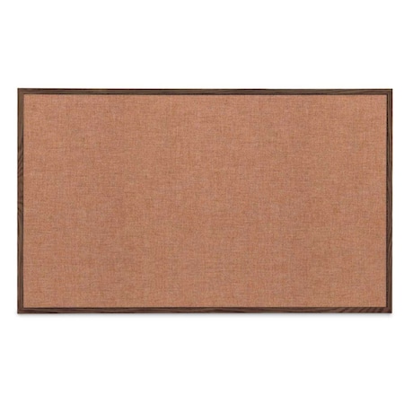 United Visual Products Combo Board, 18"x24", Satin Frame/White Porcelain & Forbo UVDECORK1824-WHTPORC-FORBO